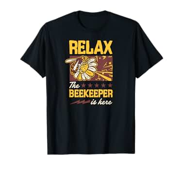 Amazon | リラックス・ザ・ビーキーパーがここにいる Tシャツ